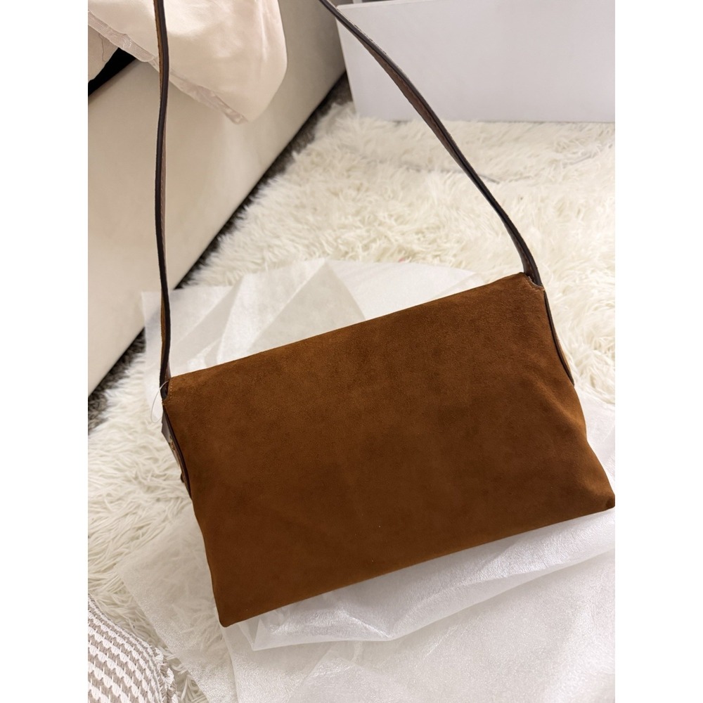 Coach Suede Chelsea Shoulder Bag 30 CDS59 B4WBR_NWT_Expedited - Picture 3 of 13